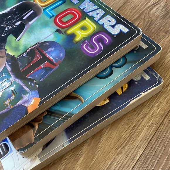 3 Star Wars Board Books for Kids - Colors Numbers ABC - Preschool Educational ❤️ - Picture 8 of 8